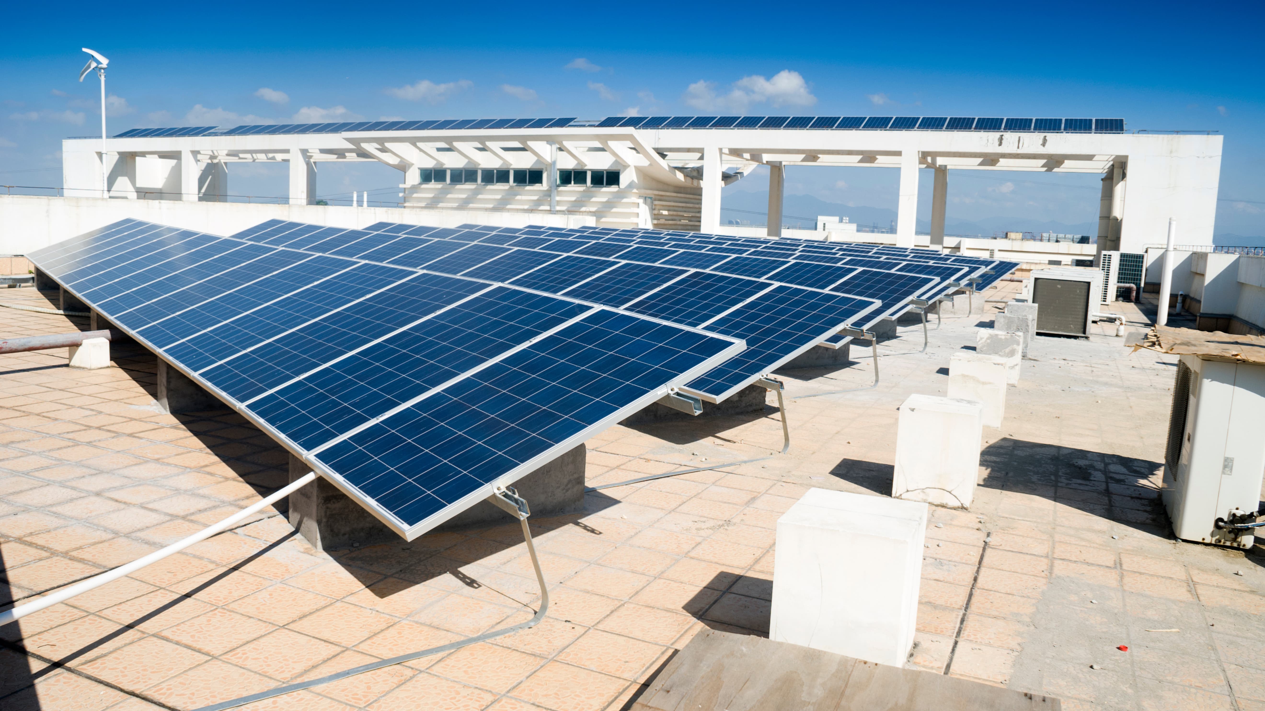 Commercial Solar Installation